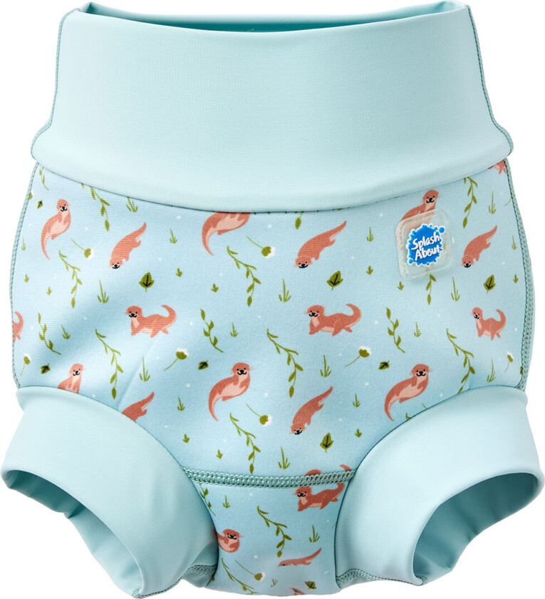 Svømmebleie - Happy Nappy Duo - Lekne oter - - 1-2 år (80-92) - Svømmebleie