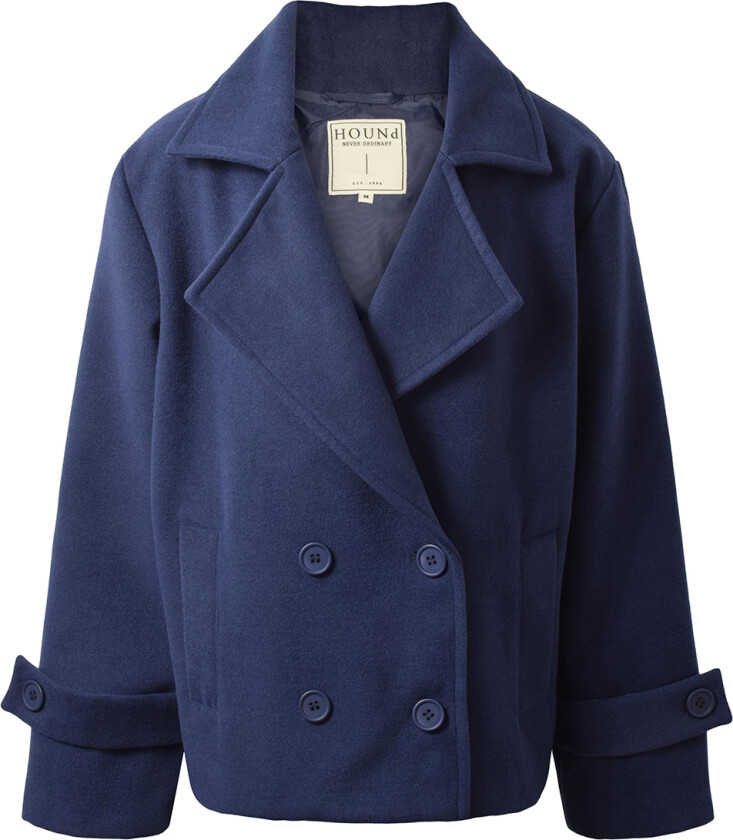 Frakk - Navy - - 8 år (128) - Vinterjakke