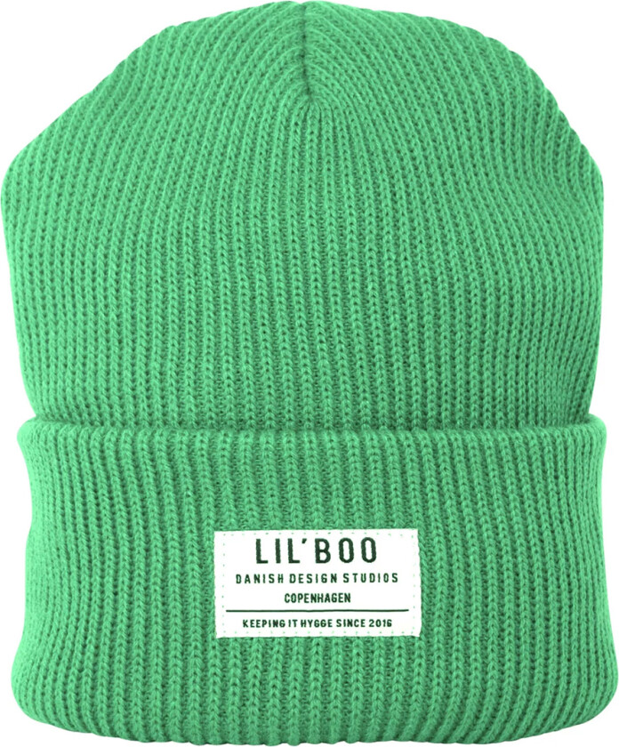 Lil'Boo Copenhagen Lue - Strikk - Koselig Beanie - Spring Green - Lil' Boo Copenhagen - 1-3 år (80-98) - Lue
