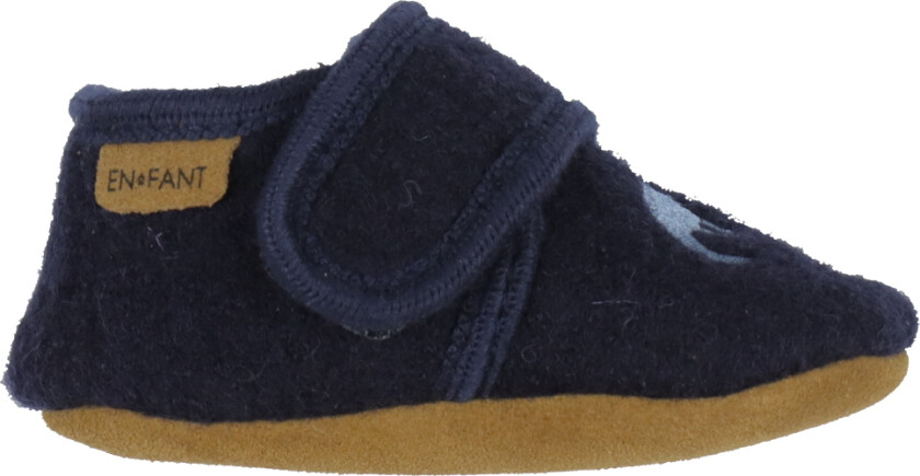 Tøfler - Ull - Navy m. Dinos - - 27/28 - Tøfler