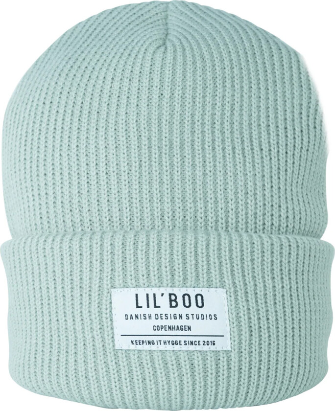 Lil'Boo Copenhagen Lue - Strikk - Koselig Beanie - Mist Mint - Lil' Boo Copenhagen - 1-3 år (80-98) - Lue