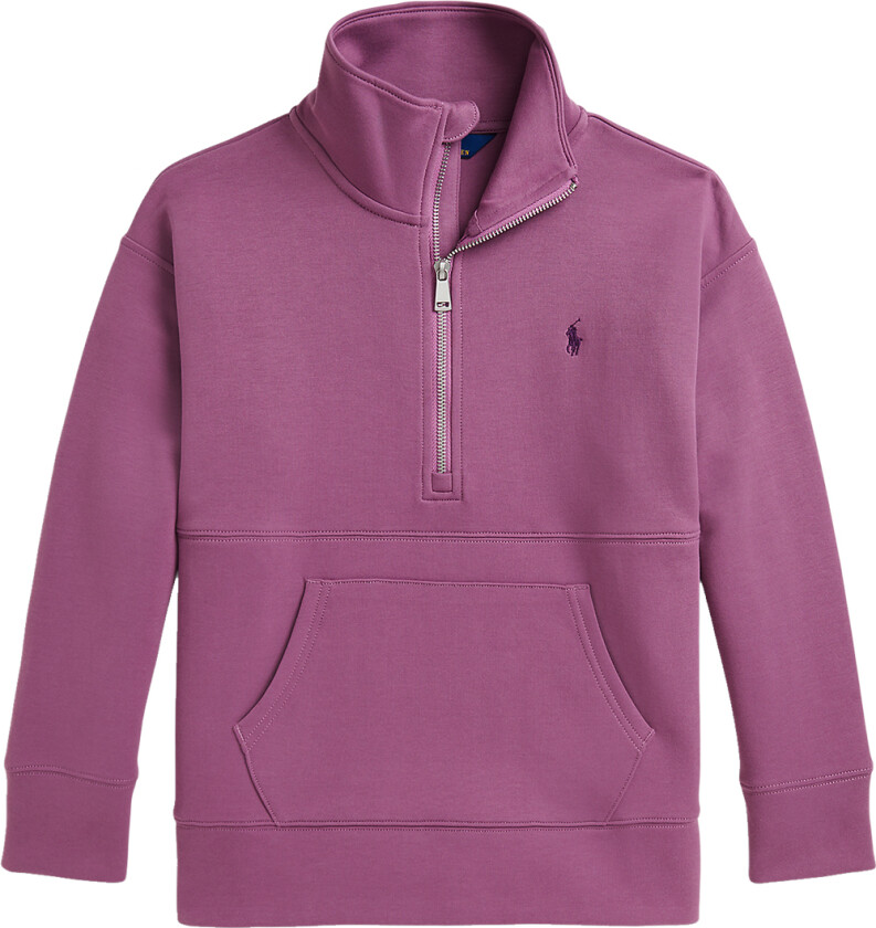 Genser m. Glidelås - Lilla - - 7 år (122) - Genser