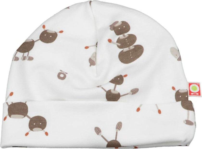 Lue - Off White m. Kastanjefigurer - - 48 cm - Lue