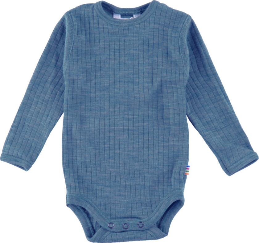 Body L/æ - Ull - Denim Blå - - 60 - Langermet Body