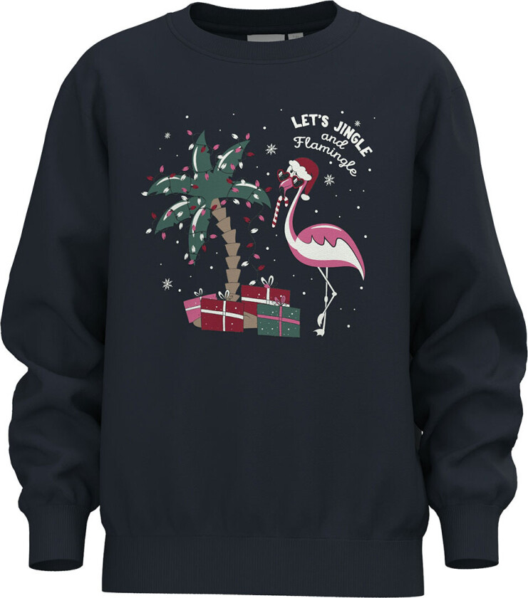 Collegegenser - NkfVismas - Dark Sapphire - - 6 år (116) - Collegegenser