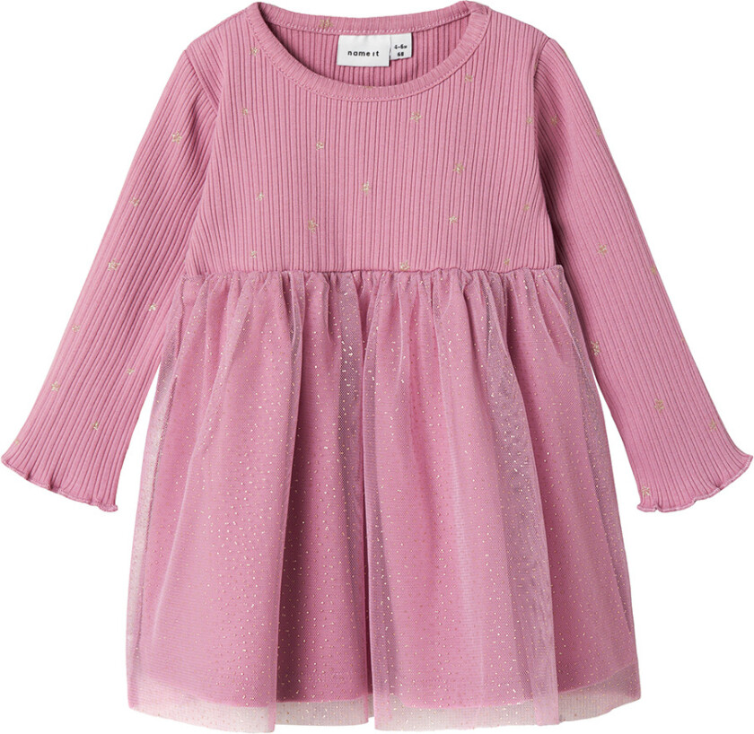 Kjole - NbfRoyanna - Mauve Orchid - - 62 - Kjole