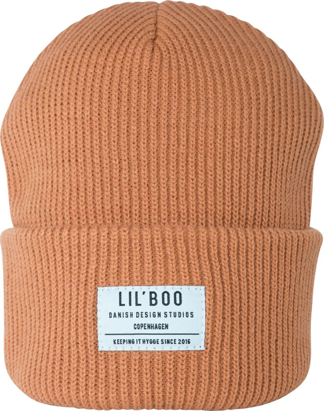 Lil'Boo Copenhagen Lue - Strikk - Koselig Beanie - Aprikos - Lil' Boo Copenhagen - 1-3 år (80-98) - Lue