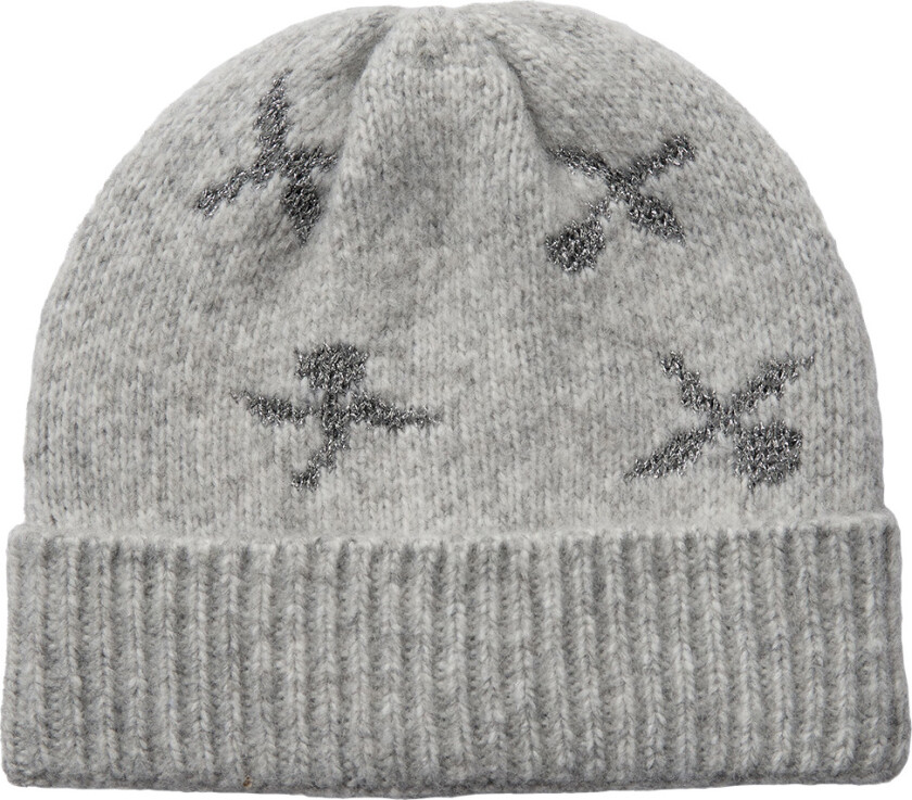 Lue - Strikk - Ull - Grey - - OneSize - Lue