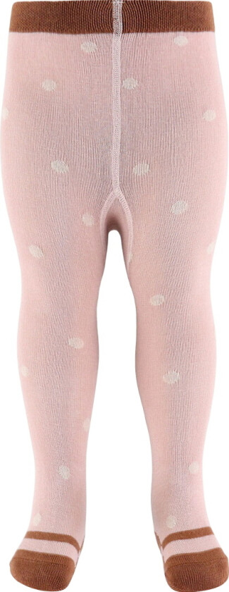 Strømpebukser - Frankie - Dusty Rose m. Prikker - - 60 - Strømpebukser