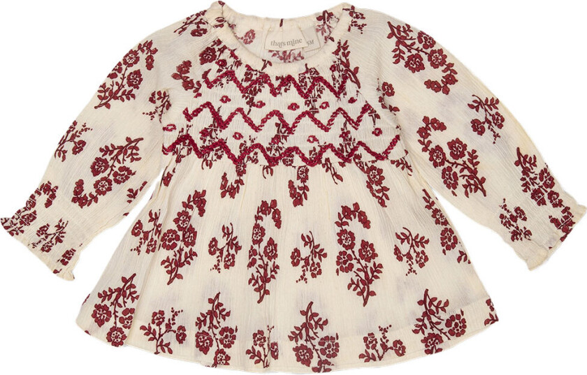 That's Mine Genser - Lelou - Blossom Rouge - Thats Mine - 1 år (80) - Genser