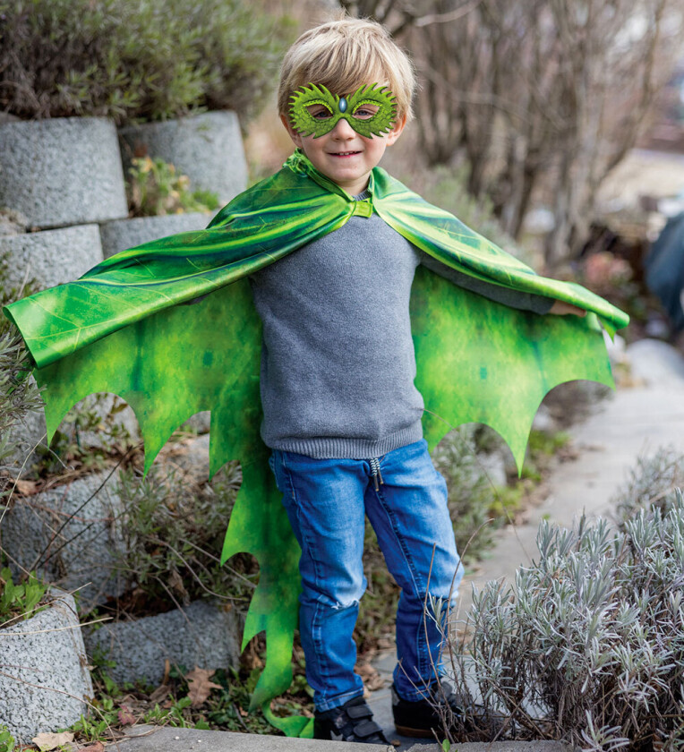 Kostymer - Legendarisk drage - - 4-6 år (104-116) - Kostymer