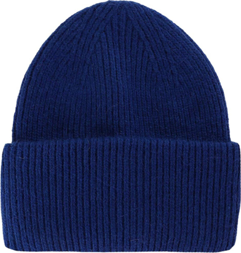 Lue - Ull/Polyester stoff - Strikk - Magda - Blå - - 54-59 cm - Lue