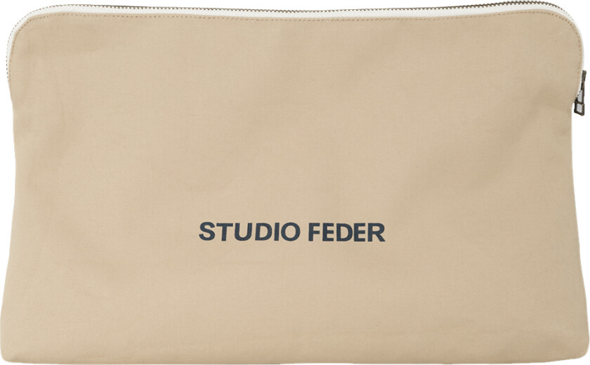 Toalettveske - Celia - Lerret - Sand Beige - - OneSize - Toalettveske