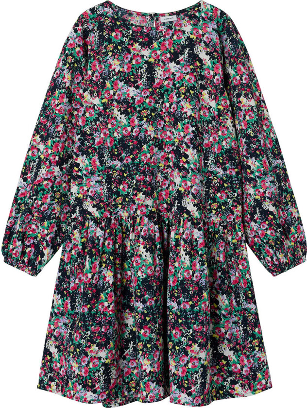 Kjole - NkfLiana - Svart - - 12 år (152) - Kjole