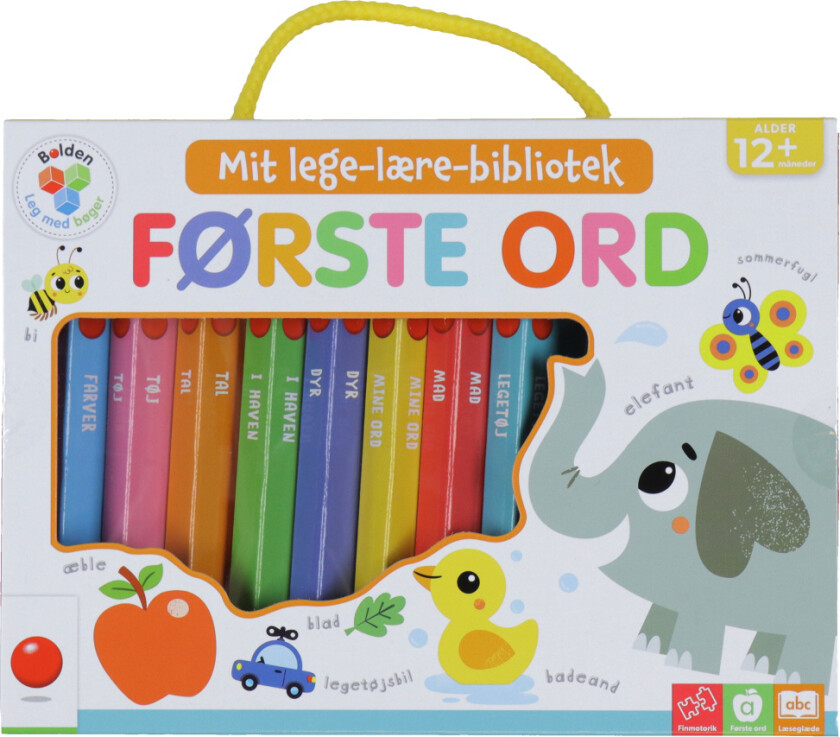 Bøker - Mitt leker læringsbibliotek - Første ord - - OneSize - Bok