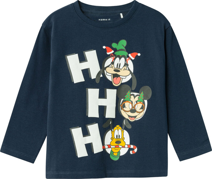 Genser - NmmSilas - Mickey - Dark Sapphire - - 4 år (104) - Genser