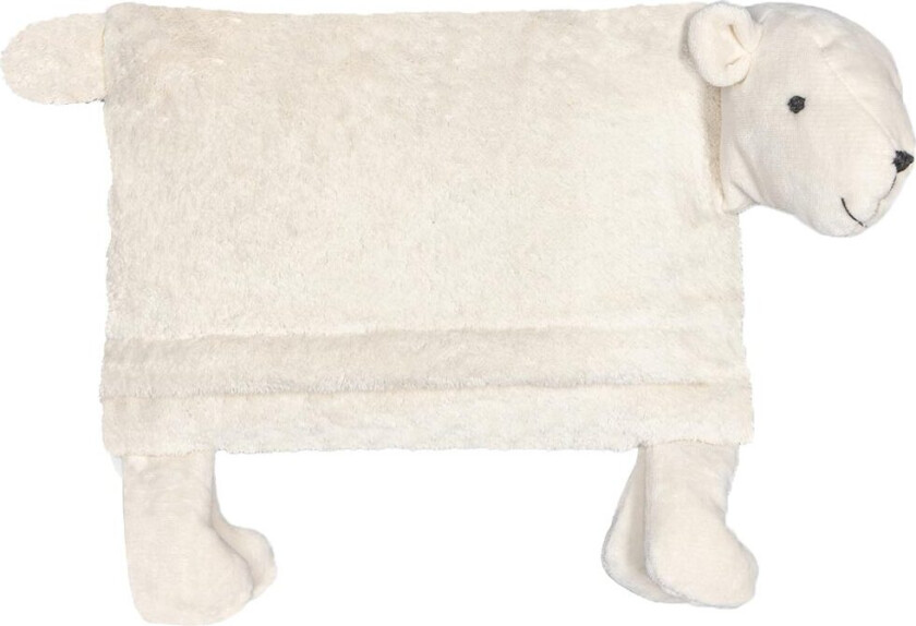 Varmepute - Stone Furu Bear - 45x30 cm - Hvit - - OneSize - Kosedyr