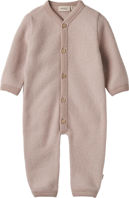 Jumpsuit - Ullfleece - Levi - Dry Rose - - 74 - Vårdress