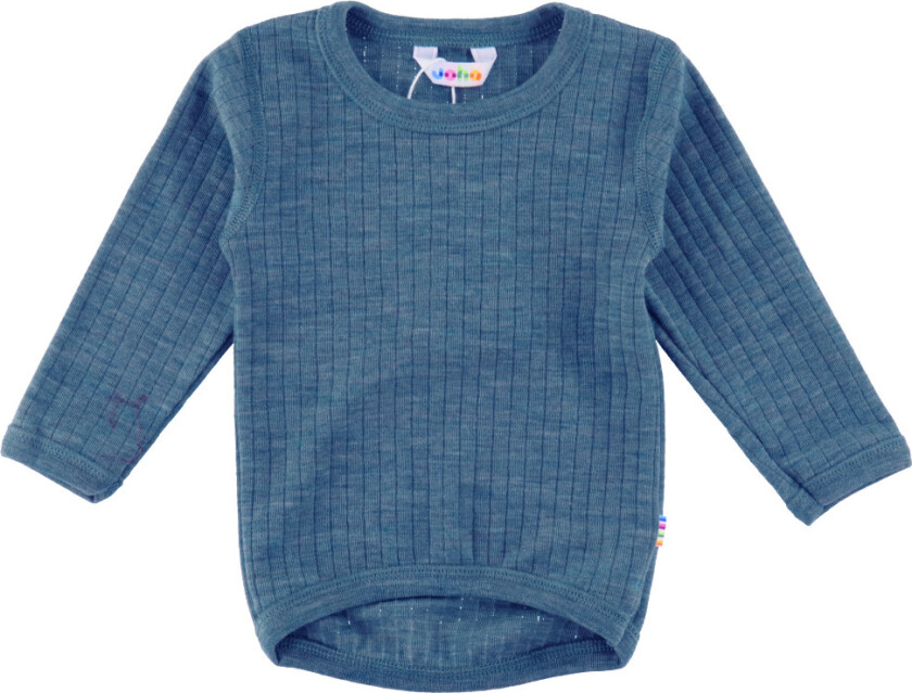 Genser - Ull - Denim Blå - - 160 - Genser