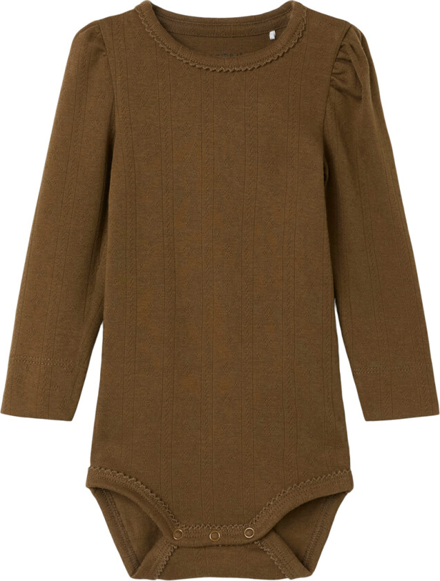 Body L/æ - NbfNigella - Desert Palm - - 56 - Langermet Body