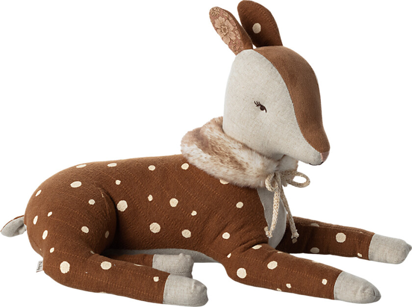 Kosedyr - Bambi - 22,5 cm - Off White - - OneSize - Kosedyr