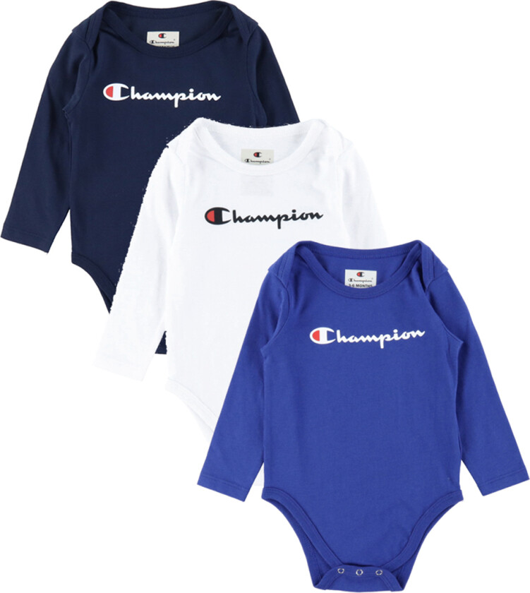 Body L/æ - 3-pack - Sky Captain - - 68/74 - Langermet Body