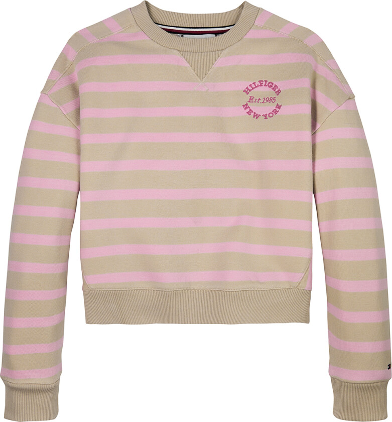 Genser - New York - Classic+ Beige Rosa Sugar Str - - 8 år (128) - Genser