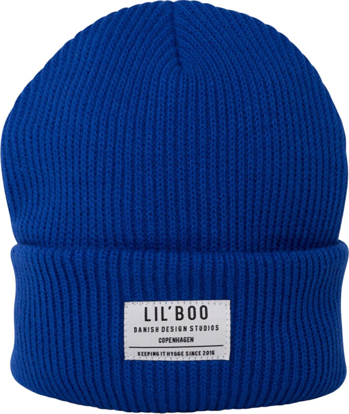 Lil'Boo Copenhagen Lue - Strikk - Koselig Beanie - Lyst Blue - Lil' Boo Copenhagen - 1-3 år (80-98) - Lue