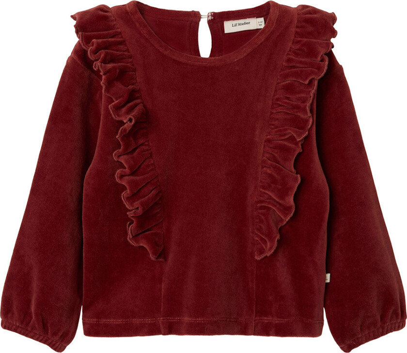 Lil' Atelier Genser - NmfSaga - Krydret Apple - Lil Atelier - 6 år (116) - Genser