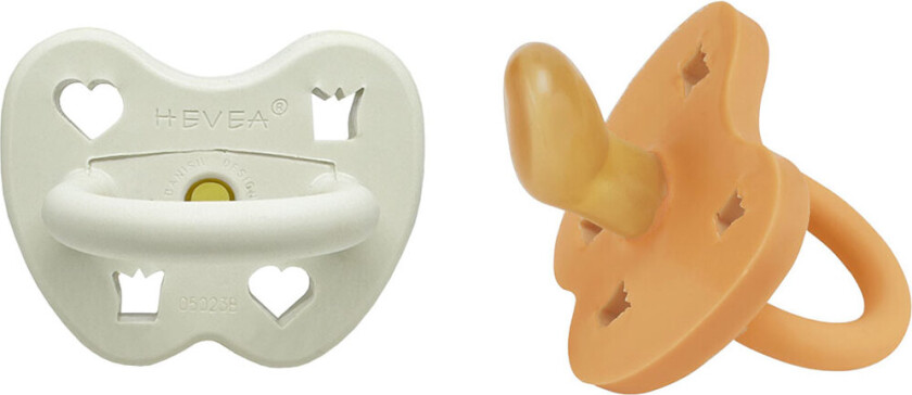 Smokker - 3-36 Md. - 2-pack - Naturgummi - Frosset Sunrise - - 3-36 md - Smokk