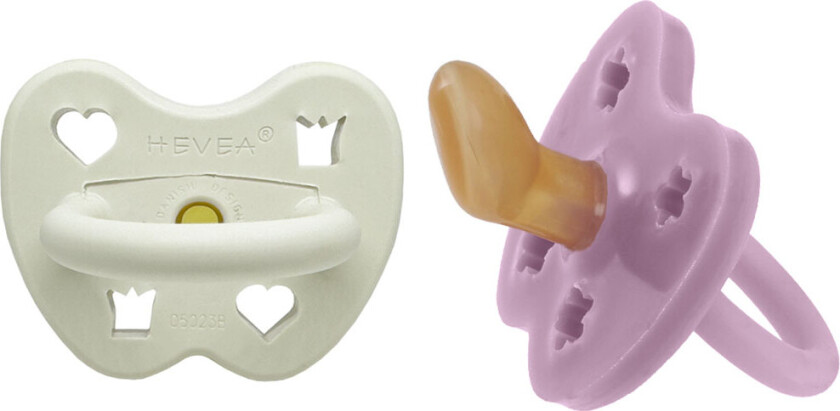 Smokker - 3-36 Md. - 2-pack - Naturgummi - Polar Blossom - - 3-36 md - Smokk