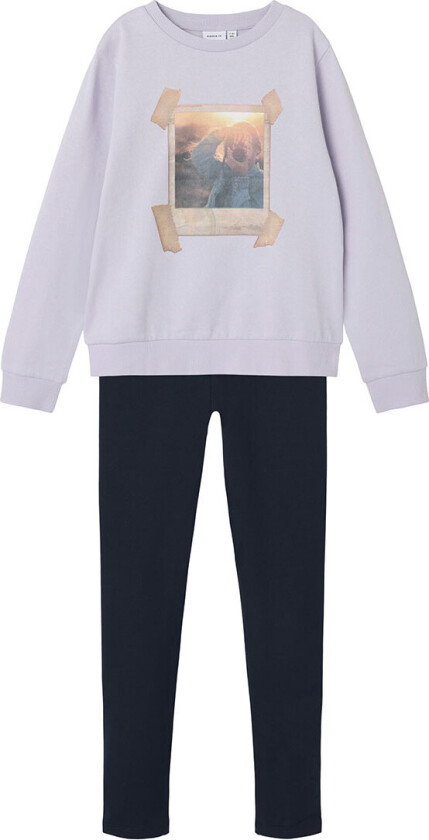 Joggedress - Collegegenser/Joggebukse - NkfOliana - Orch - - 14 år (164) - Joggedress