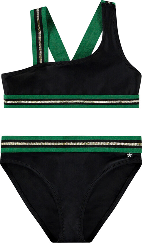 Bikini - UV50+ - Nicola - Black - - 7-8 år (122-128) - Bikini