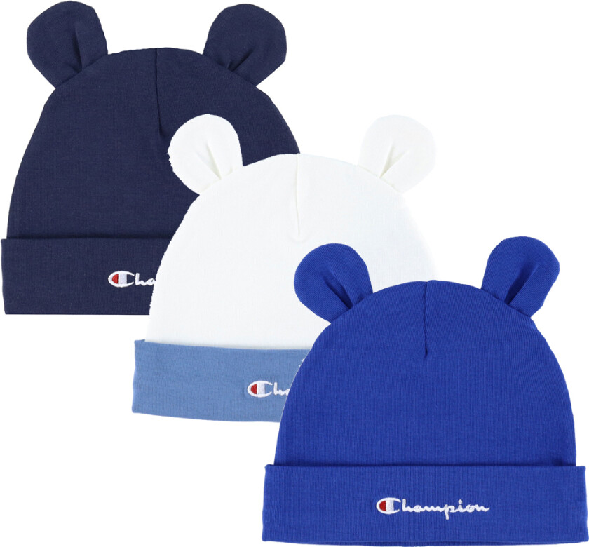 Luer - 3-pack - Beanie - Sky Captain - - OneSize - Lue