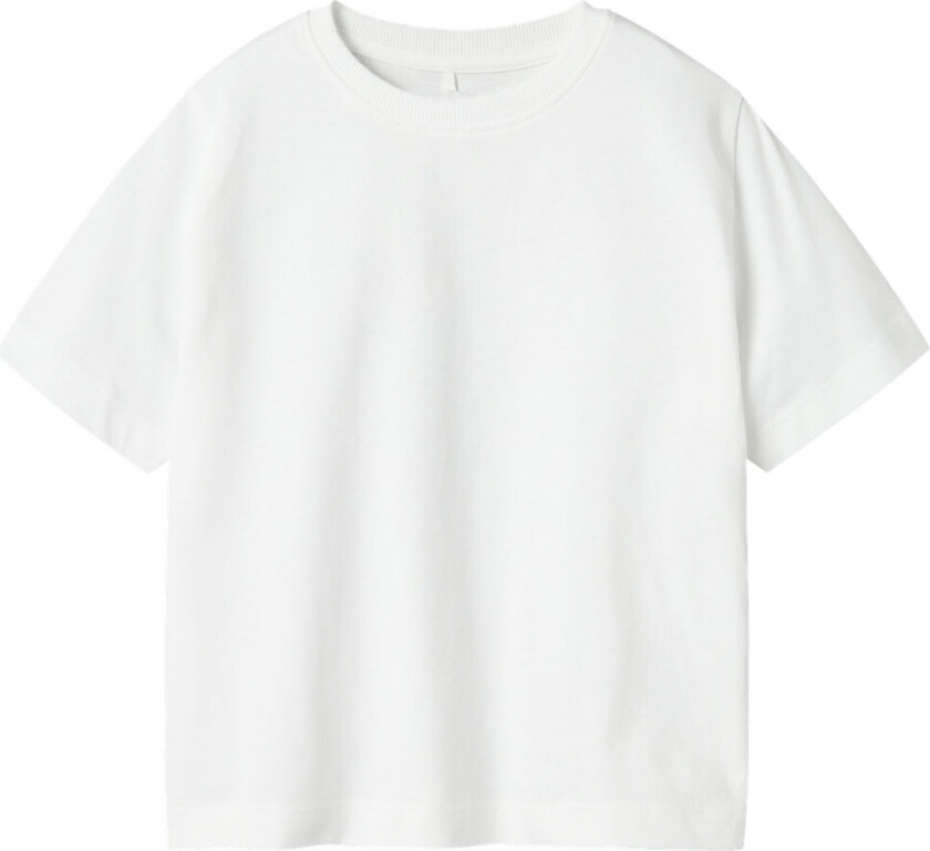 T-skjorte - NmmVobbo - Bright White - - 3 år (98) - T-skjorte