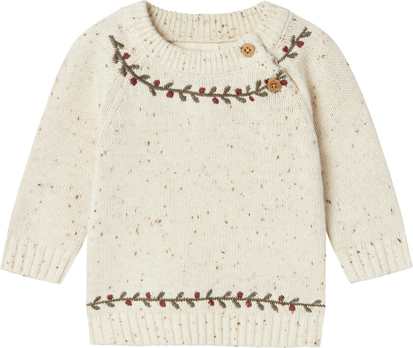 Lil' Atelier Genser - Strikk - NbnGalto - Turteldue - Lil Atelier - 62 - Genser