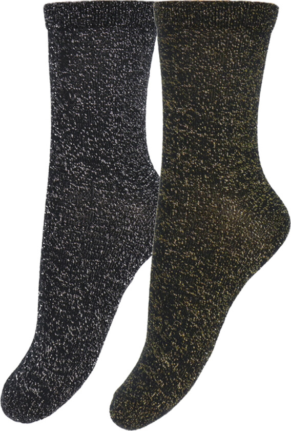 Sokker - 2-pack - Black Mix - - 33/35 - Sokker