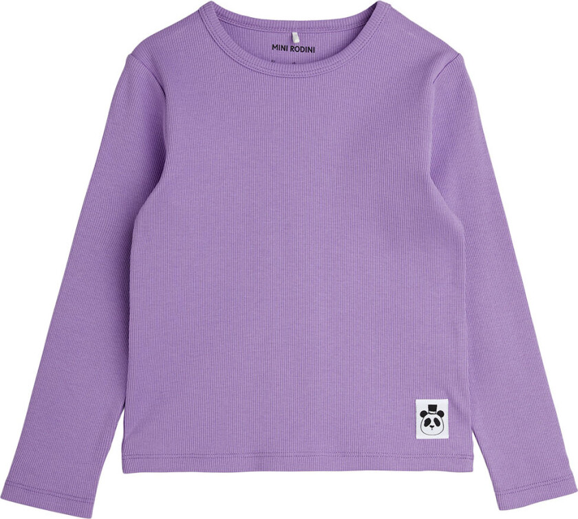 Genser - Rib - Lilla - - 68/74 - Genser