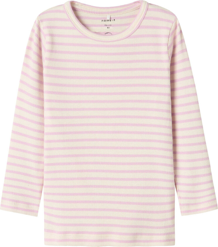 Genser - Noos - Rib - NmnBani - Winsome Orchid - - 1 år (80) - Genser