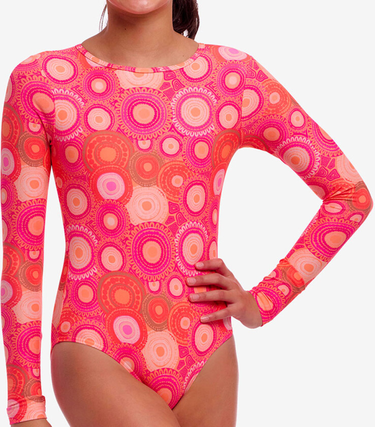 Badedrakt - Langskudd - UV50+ - Ahelhe - - 10 år (140) - Badetøy