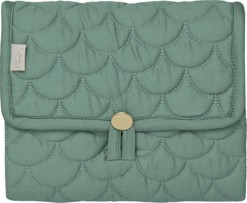 Stelleunderlag - Quiltet - 70x44 cm - Eføy Green - - OneSize - Stelleunderlag