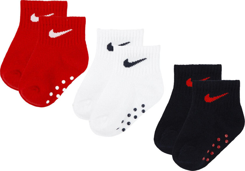 Sokker - 3-pack - Sklisikker - Universitetsrød/Navy/Hvit - - 15 - Sokker