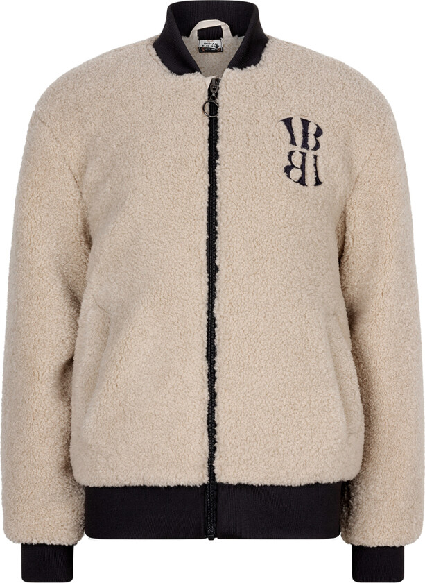 Indisk Blue Jeans Fleecejakke - Sandshell - Indian Blue Jeans - 6 år (116) - Fleecejakke