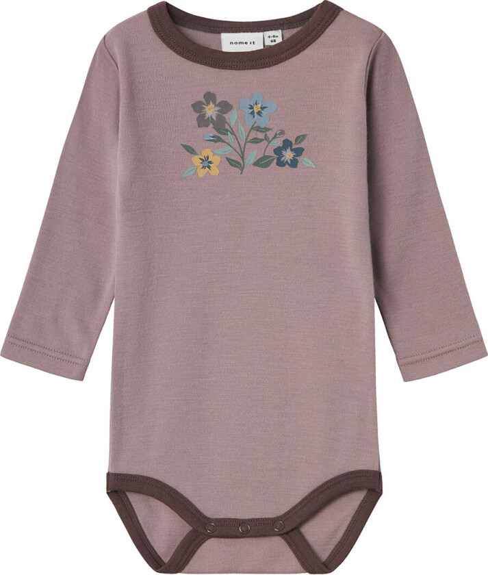 Body L/æ - Ull - NbfWillow - Purple Dove - - 56 - Langermet Body