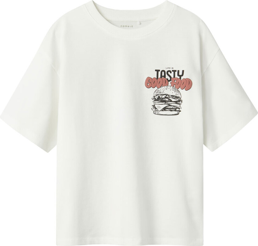 T-skjorte - NkmTibilbo - Cloud Danser m. Trykk - - 7-8 år (122-128) - T-skjorte