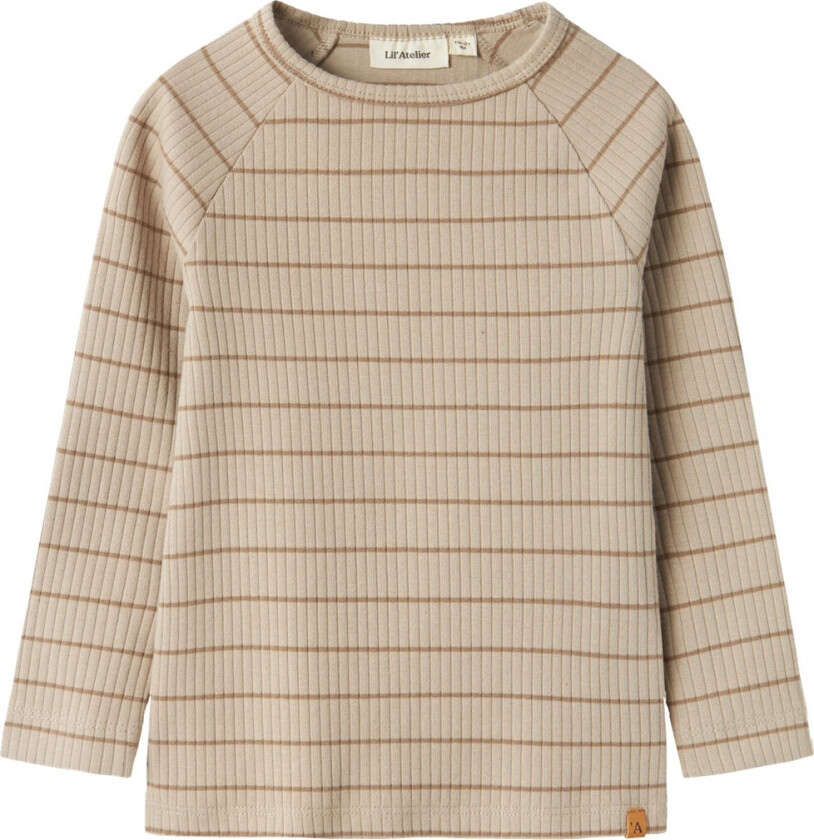 Lil' Atelier Genser - Rib - NmmKail - Pure Cashmere - Lil Atelier - 5 år (110) - Genser