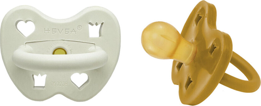 Smokker - 3-36 Md. - 2-pack - Naturgummi - Arctic Amber - - 3-36 md - Smokk