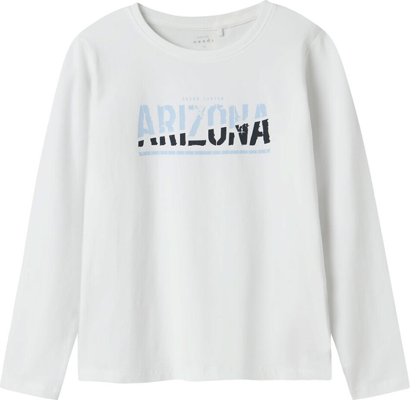 Genser - NkmVux - Bright White/Arizona - - 9-10 år (134-140) - Genser