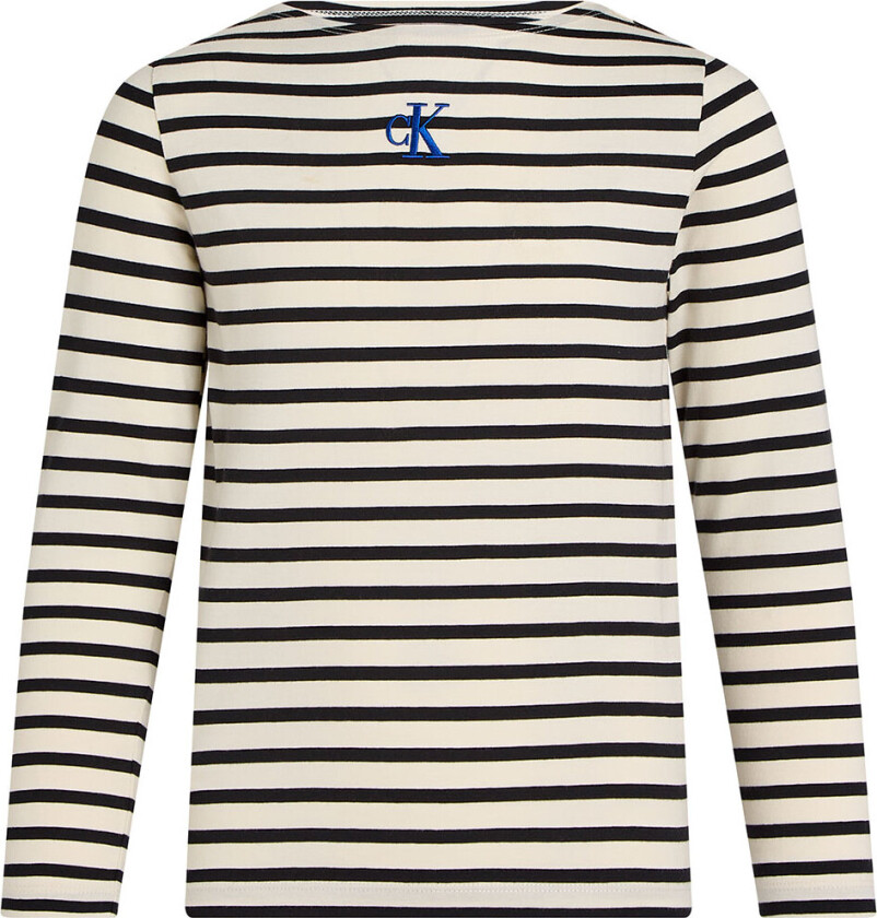 Genser - Boatneck Stripe - Turtledue/Ck Black Small - - 14 år (164) - Genser