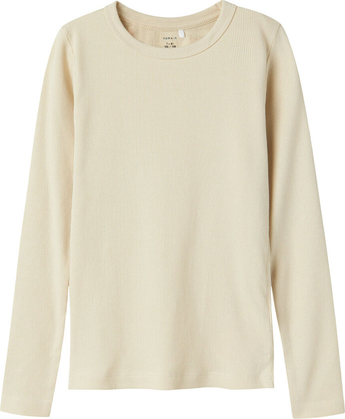 Genser - Noos - Rib - NkfNakal - Summer Sand - - 11-12 år (146-152) - Genser
